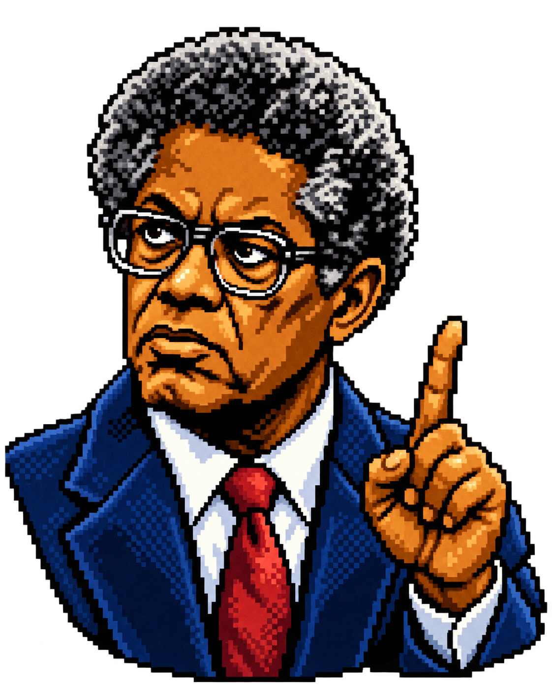 Pixel portrait